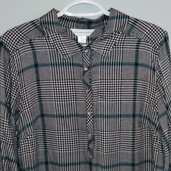Plaid Christopher Banks Shirt - Picture 3 of 5